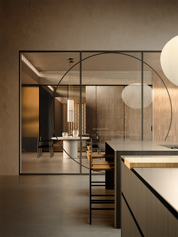Boffi XPL Küche — Galerie 1, Boden-Variante
