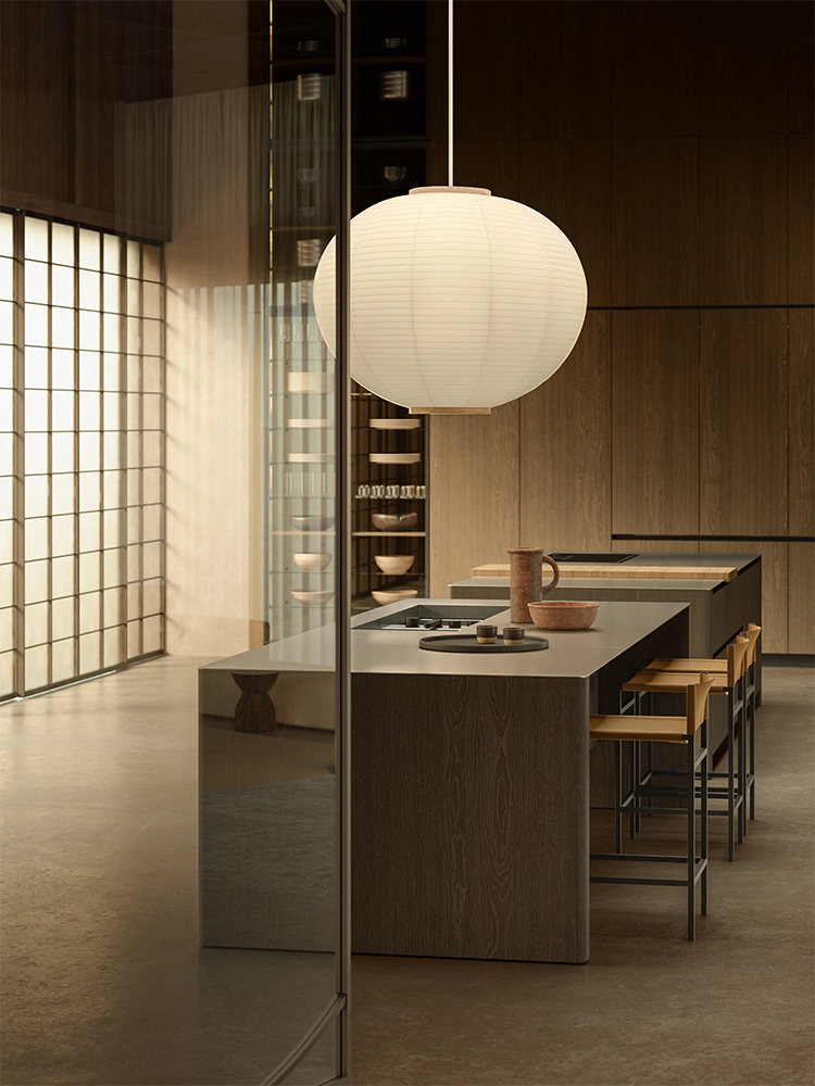 Boffi XPL Küche — Galerie 3, Detail Snack-Bar mit 3,60 m Spannweite
